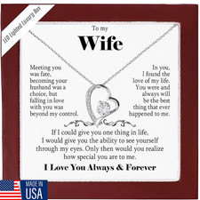Necklace For Wife From Husband, Soulmate Gifts For Her, Christmas Gifts For Wife