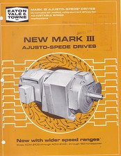 VINTAGE CATALOG #2752 - 1971 EATON YALE & TOWNE AJUSTO SPEDE DRIVES