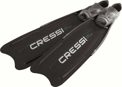 Cressi Gara Modular Freediving/Scuba/Snorkeling Fin, US Men's 10/11|EU 44/45