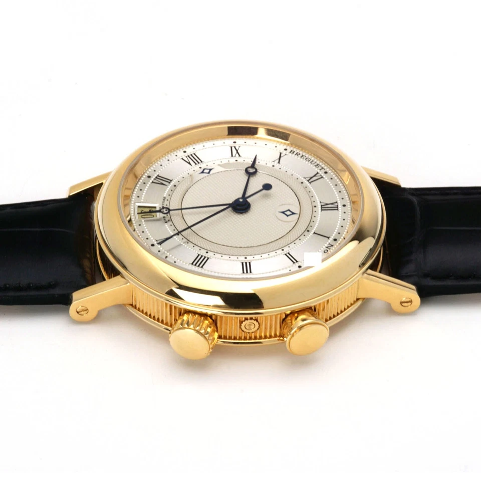 Reloj Pulsera Breguet Classique Alarm 3600BA Oro Amarillo 18K Lujo Foto 3 de 4
