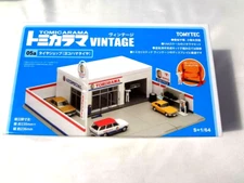Tomica Rama Vintage 1/64 05a Tire Shop Yokohama Tire For Mini Cars Tomy Tec