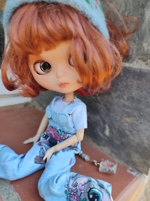  blythe custom doll with all works made on high quality mater