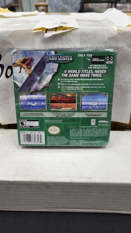 KELLY SLATER'S PRO SURFER GAME BOY ADVANCE VIDEO GAME BRAND NEW FACTORY SEALED - Image 2 of 4