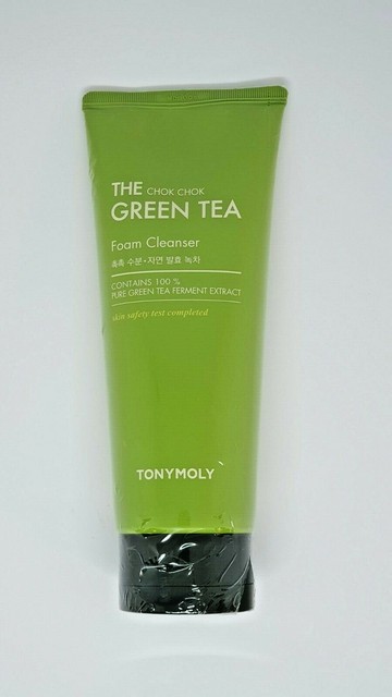 tony moly green tea foam cleanser