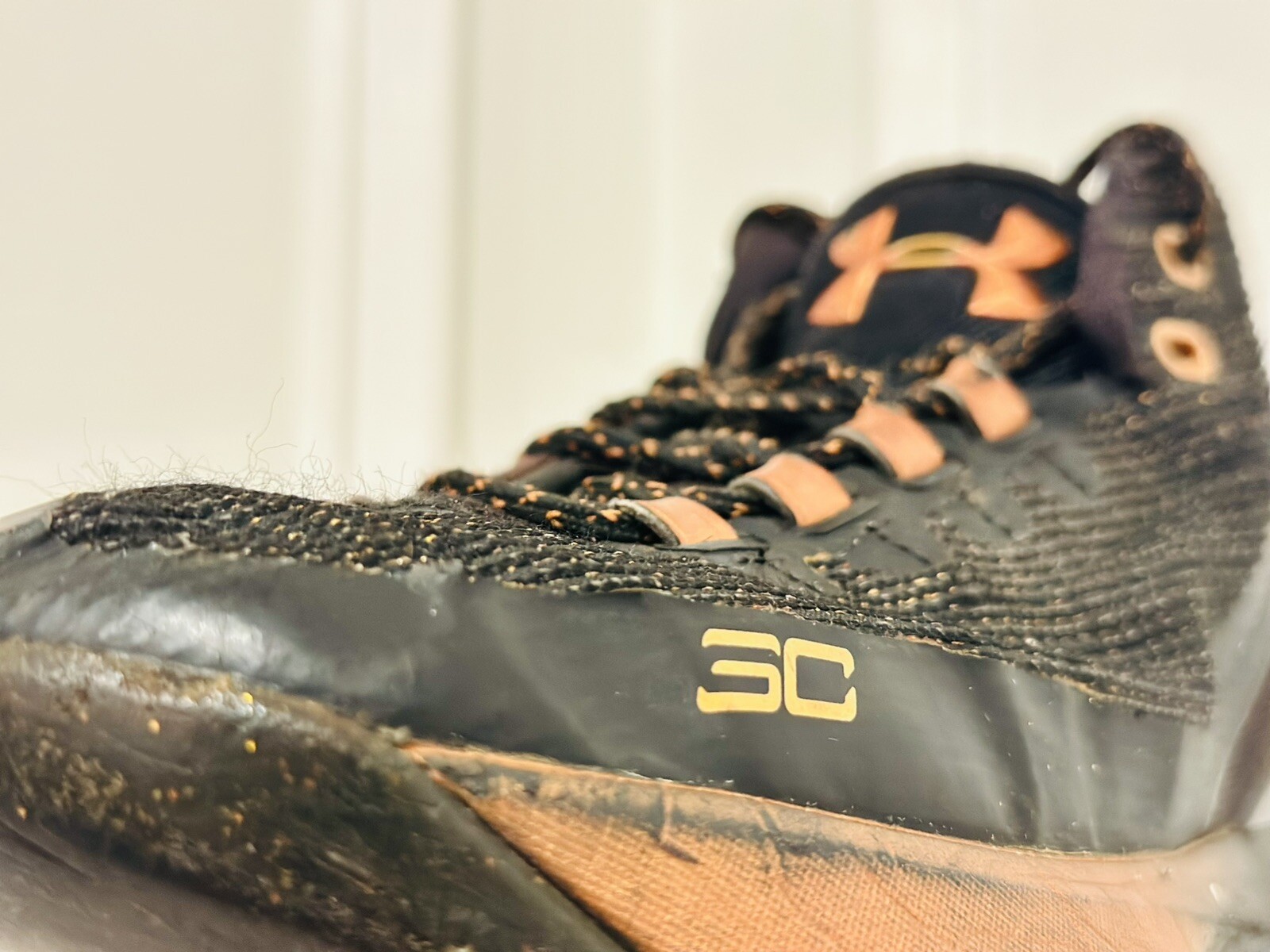 UA CURRY 3 Under Armour Brass Band Copper Men’s Shoes Size 6 - Free Shipping image 3