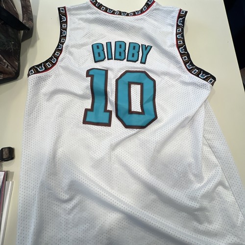 Maglietta Mike Bibby Vancouver Grizzlies Adidas Hardwood Classics NBA XXL - Foto 3 di 3