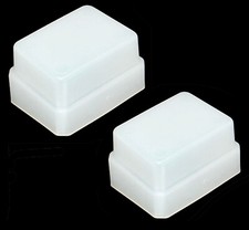  2 Pcs JJC Flash Bounce Diffuser Cap Box for Metz 48 AF-1 58 50 58 AF-2