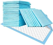50 Quilted 23x36 Dog Puppy Training Wee Wee Pee Disposable Pads MADE IN USA