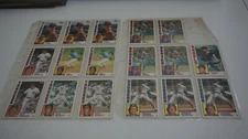 Lot 17 1984 Topps Baseball Cards w/ protective sleeves Jack Morris, Phil Niekro