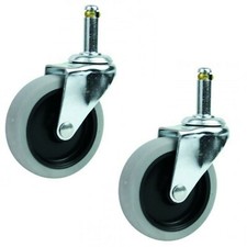 2 x Genuine NUMATIC Commercial Castor Wheel XC1 XC3 JANITOR TROLLEY NUM204060 x2