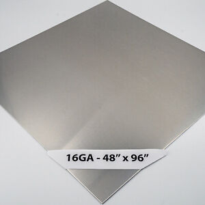3//16/" 304 2B Stainless Steel Sheet Plate  4/" x 4/"