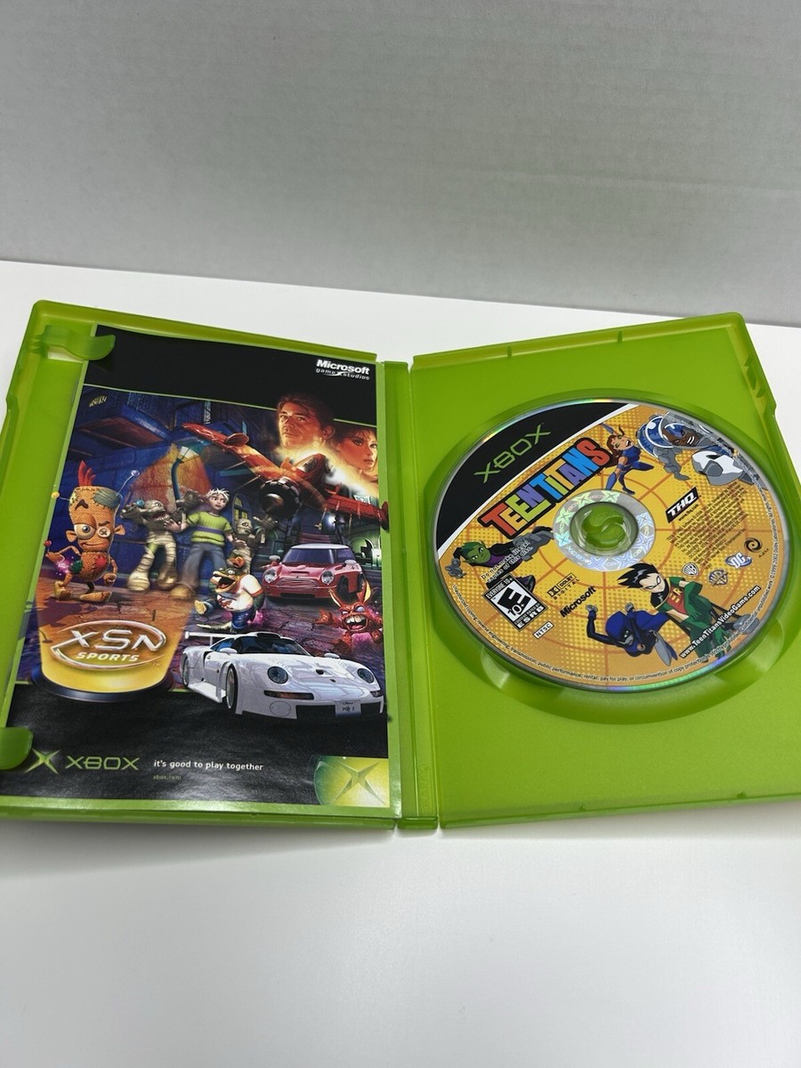 Teen Titans Original Xbox Disc & Artwork Case Box Only No Manual