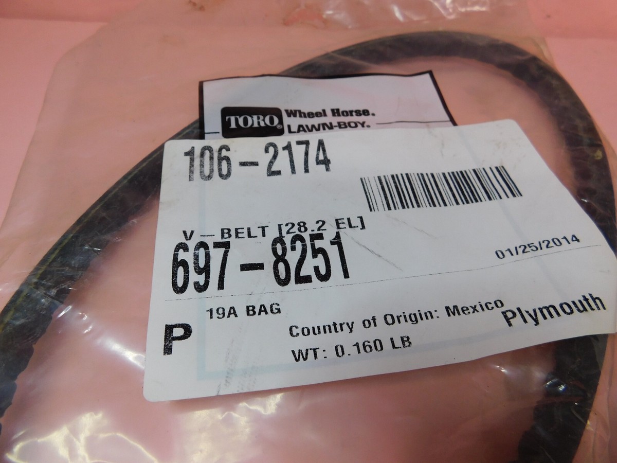 Tudor 1926 Cinghia Di Trasmissione Per Tagliaerba Toro - Originale - Foto 3