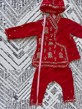 Pasni dress/Nepali dhaka, baby Boy; Rice Feeding Pasni Set For 6 Months to 1 Yr