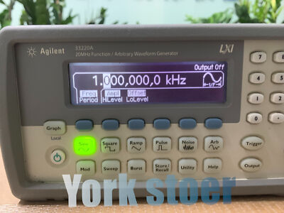 Used Agilent 33220A 20MHz Function/Arbitrary Waveform Generator#QW Fastshipping