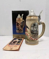 Vtg. Anheuser Busch Stein "H" SERIES Tomorrows Treasures Limited Edition III NOS