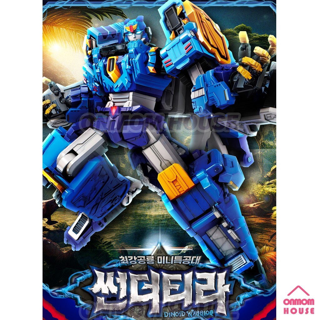 Miniforce Dinoid 8 Type Robot Collection Transformer Robot Toy