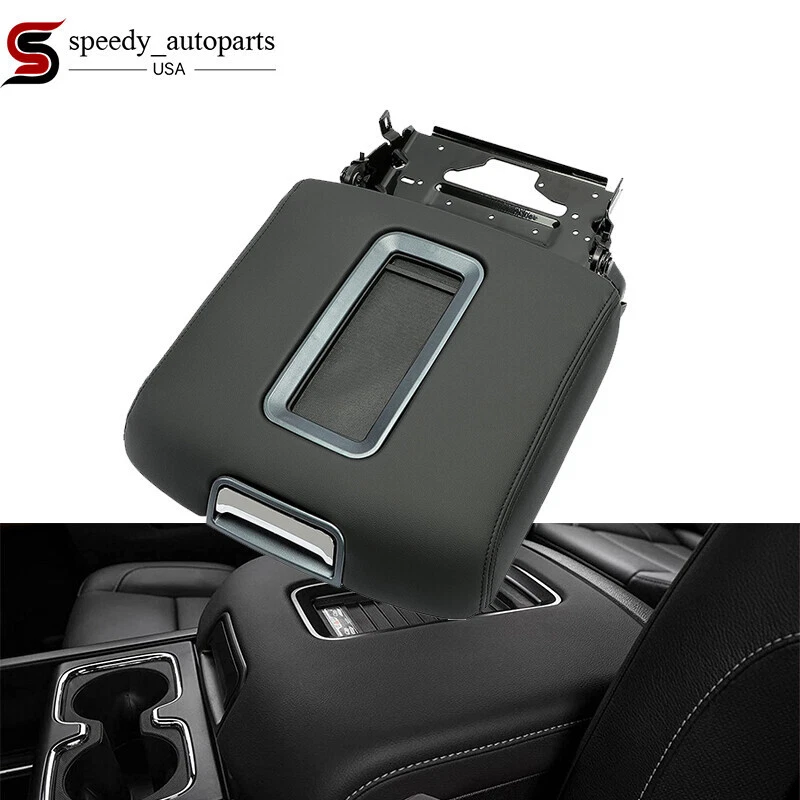 Center Console Armrest Lid For 2014-2019 Chevrolet Silverado GMC 1500 2500 3500 Foto 2 de 4