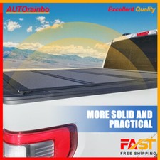 Chevrolet Tonneau Covers 5.8FT Hard Low Profile Bed Cover Hard Tri Fold FOR Chevrolet/GMC 1500 2019-2026