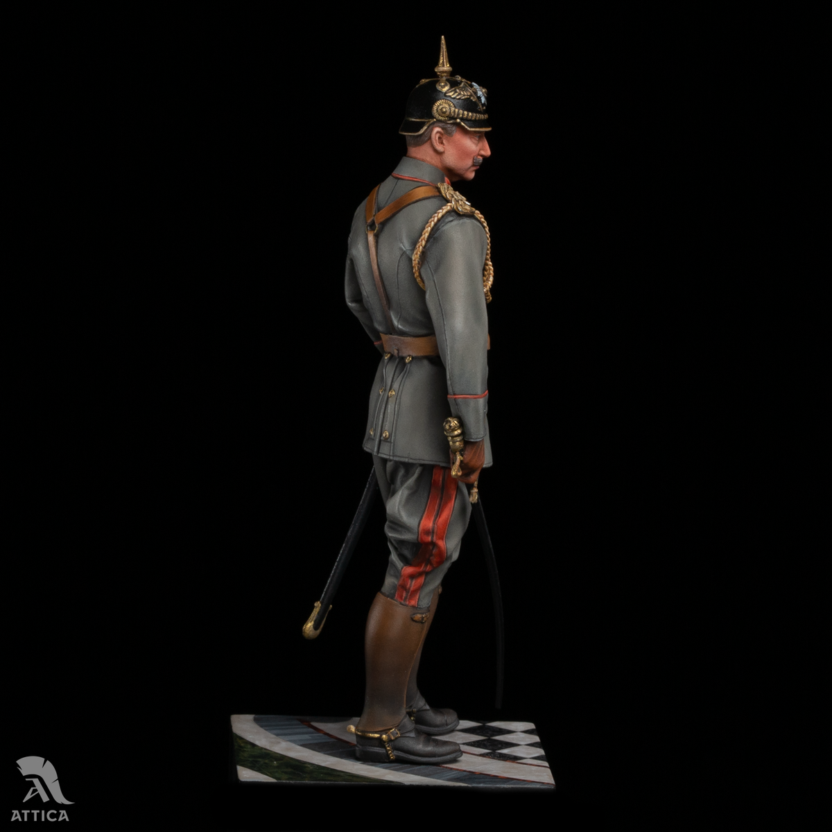 Wilhelm II German Kaiser 90mm Painted Toy Soldier Pre-Sale