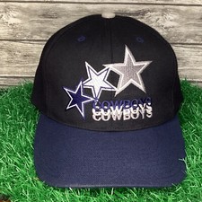 Vintage Dallas Cowboys Snapback Hat Cap Multicolor Pro Player NFL Football 90s
