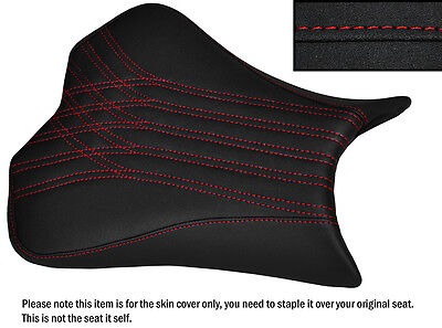 GRIP DESIGN 4 RED ST CUSTOM FITS KAWASAKI ZX 10 R 1000 08-10 FRONT SEAT COVER
