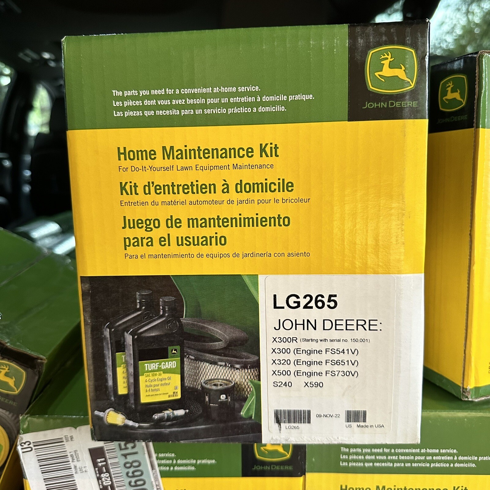 John Deere LG265 Home Maintenance Service Kit eBay