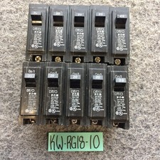 Lot of 10 Eaton Cutler-Hammer BR120 20 Amp 1-Pole Type BR Circuit Breaker 20A