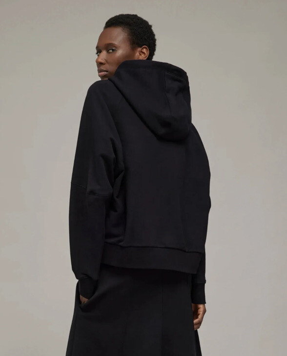 Adidas Y-3 Classic GV2799 Women's Black 100% Cotton Hoodie Adidas Y-3 Classic GV2799 Women's Black 100% Cotton Hoodie