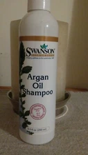 Swanson Premium Argan Oil Shampoo 8.5 fl oz  Free of Parabens and SLS