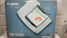 CANON DR 1210C DOCUMENT SCANNER FLATBED IMAGE FORMULA CAPTURE *PERFECT & IN BOX