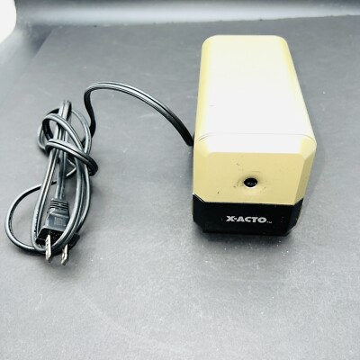 Vintage X-Acto Pencil Sharpener Model 18XXX CN 18000 Xacto Used Tested Working