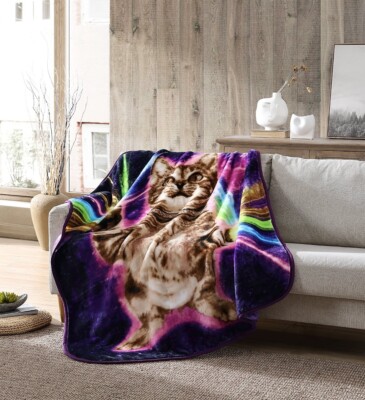Wild Frontier Super Soft Plush Throw Blanket 50 x 60