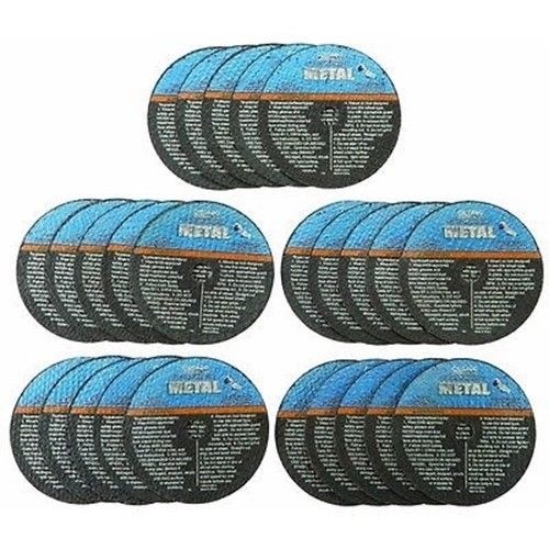 25 PC of 4" Abrasive Angle Grinder CutOff Discs for Steel Metal