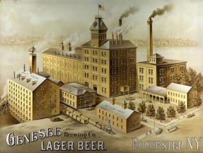 Genesee Beer Brewery, Rochester NEW Metal Sign: LARGE SIZE 12x16 - Free Shipping