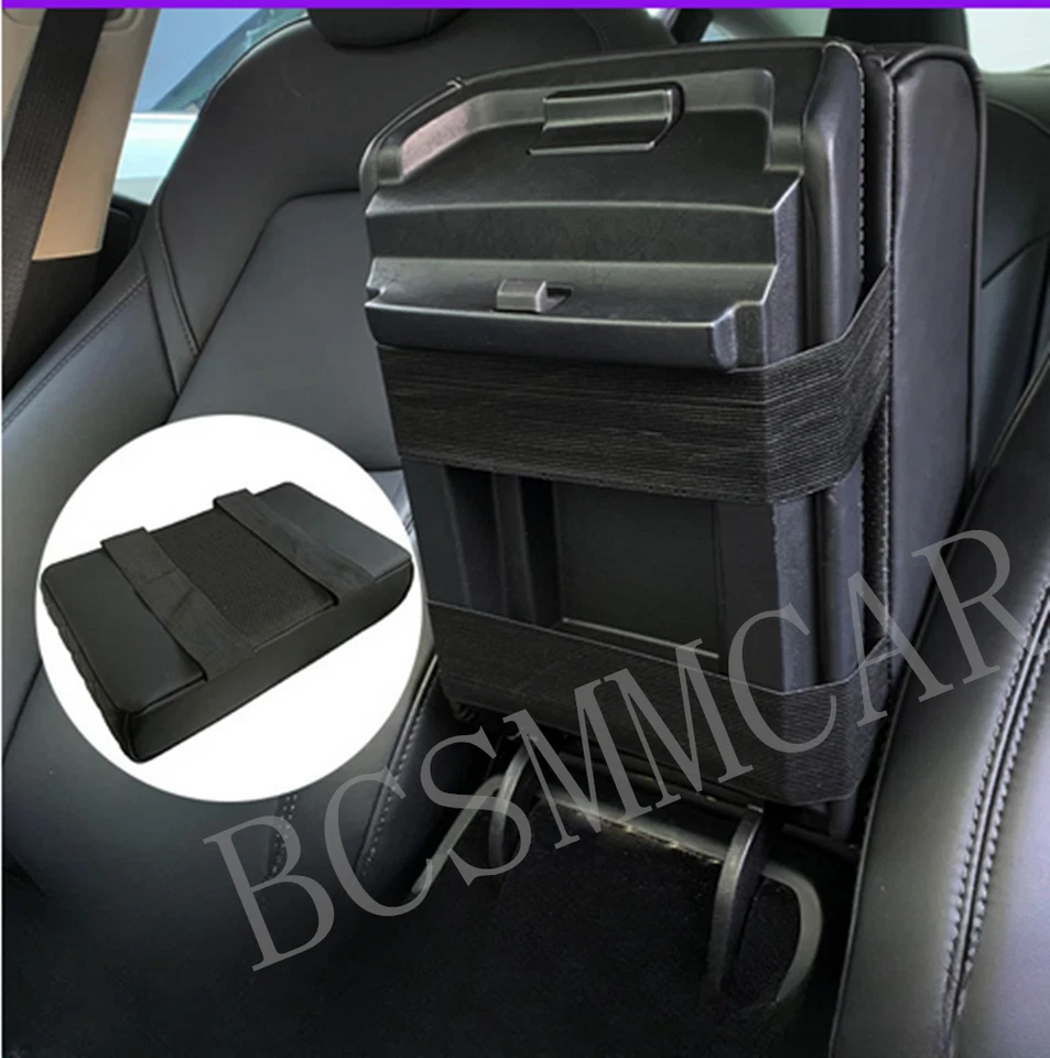 Consola central de coche reposabrazos caja soporte de codo cojín alfombrilla portavasos almohadilla de altura Foto 3 de 4