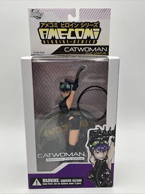 DC Comics Ame-Comi Heroine Series Catwoman PVC Statue DC Direct Jack Mathews New