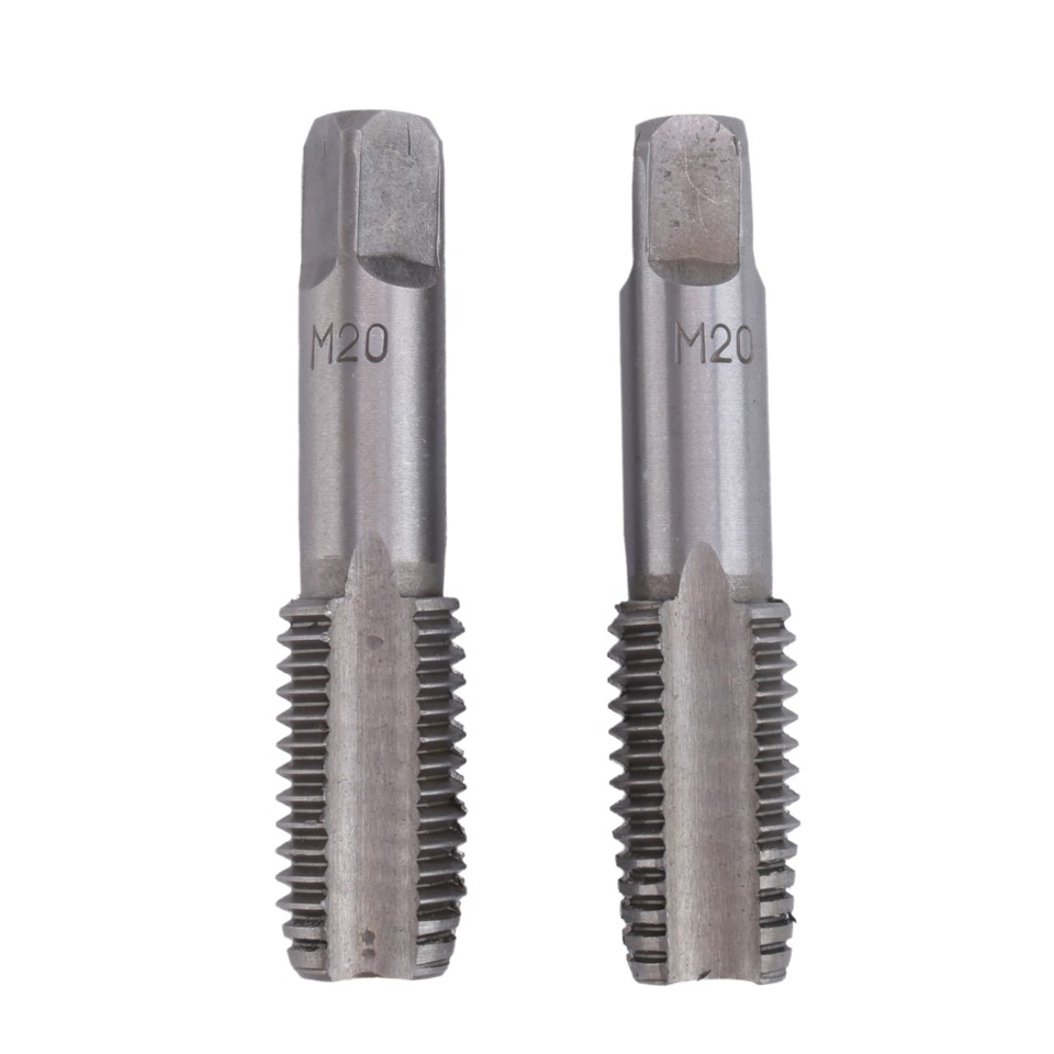 2 Pairs of Bearing Steel SelfTapping Drill Bit Hand Tool Thread