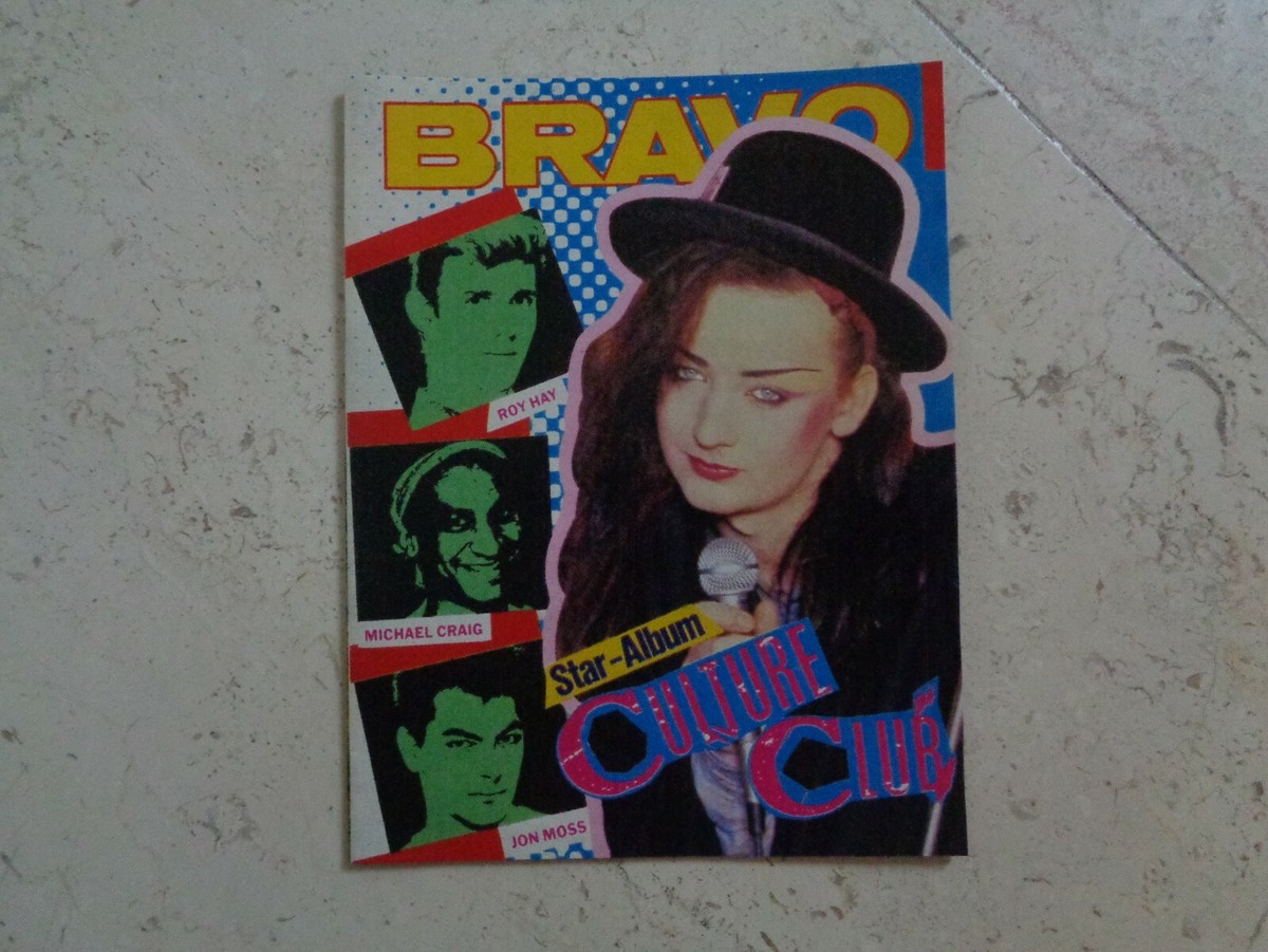CULTURE CLUB Boy George rare 80s MINIATURE vintage SPECIAL cover