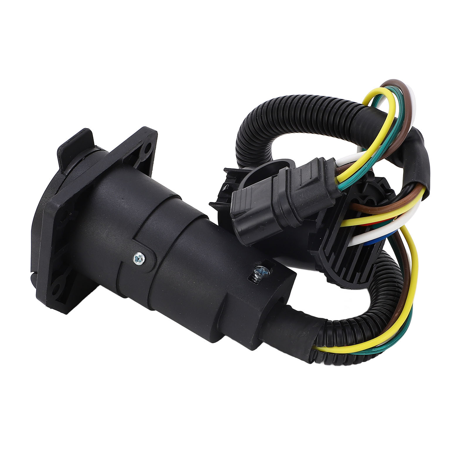 New Trailer Wiring Adapter Connector Kit 4 Pin Flat To 7 Pin Waterproof