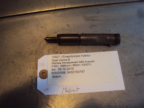 Einspritzdüse Injektor Opel Vectra B 90500598 2.0Di 60kW X20DTL 10927