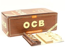 Cartine OCB Virgin Marrone Medium 1 1/4 E Filtri In Carta 24 Libretti