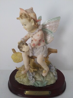Duncan Royale 1988 Woodland Fairies POPLAR #00065 OF 10,000 USA MADE  