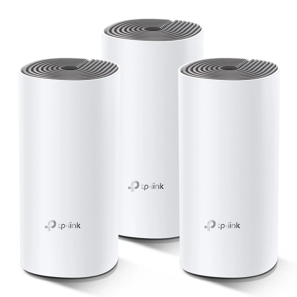TP-Link Deco E4 Mesh Wi-Fi AC1200 Dual Band 370m² 3 Series, Router & Repeater WiFi - Image 2 of 4