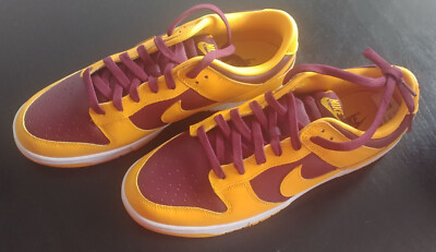 Sneaker Nike Dunk Low Retro Arizona State University Gold Gr. 45,5 US 11,5