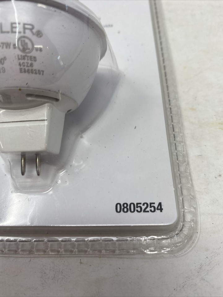 KICHLER 7W LED Landscape Light - 12V Outdoor Accent Lighting In Centennial Brass