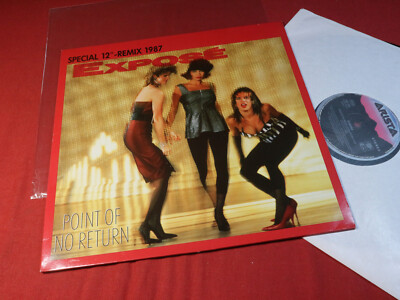 Exposé  POINT OF NOT RETURN (SPECIAL 12'' REMIX 1987)  12'' MAXI Arista sehr gut