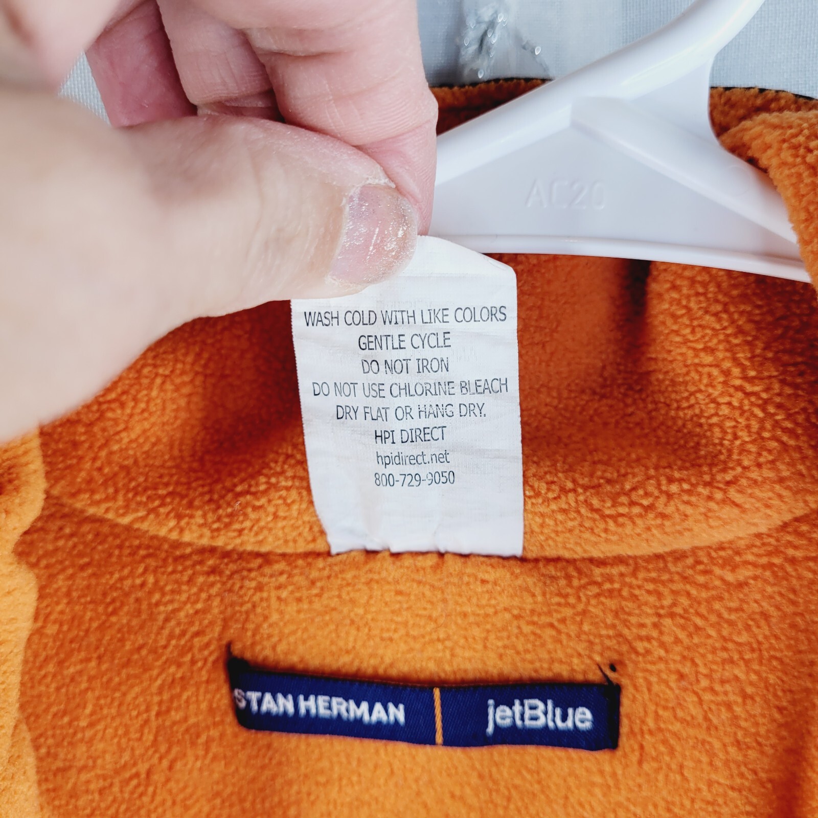 JetBlue Stan Herman Uniform Work Vest Jet Blue Employ… Gem