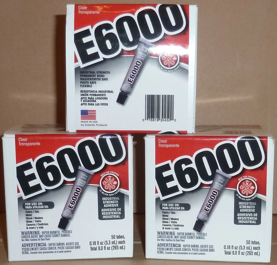 E6000 Adhesive 7.2gm, CHOOSE YOUR QUANTITY @ $1.75 per tube. Genuine Product - image 4 of 4