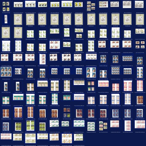 1980 SG1109-1142 Commemoratives, Blocks/Strips/Prs/Sets Your Choice kadr - 第 1/220 張圖片